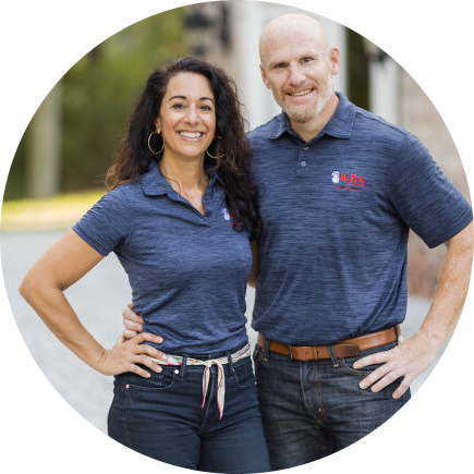 Brian Poole and Deborah Albero-Darata