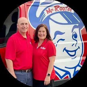 Tony and Heidi Perez, owners of Mr. Rooter Plumbing of The Twin Cities.