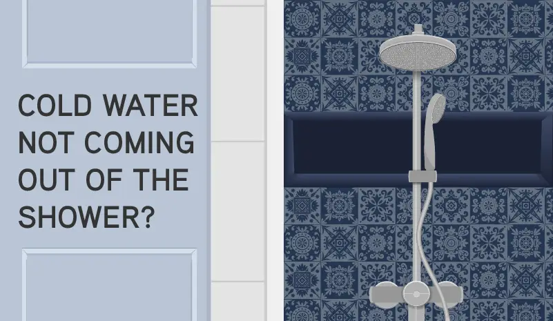 Cold Water Not Coming Out of the Shower blog banner