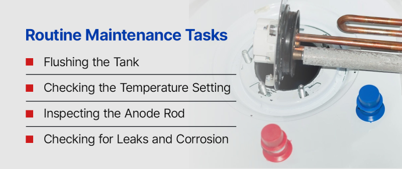 Mr. Rooter plumbing routine maintenance task checklist.