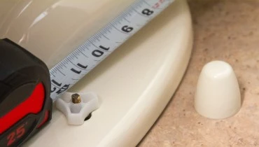 How to measure for replacement toilet