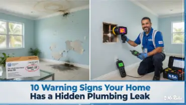 Hidden plumbing leaks graphic.
